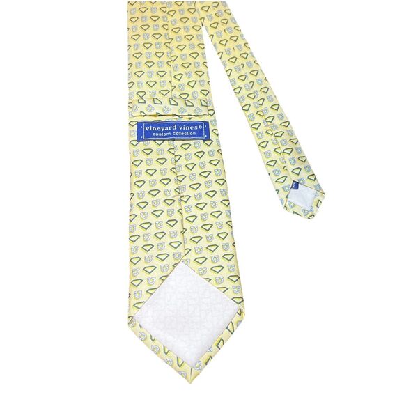 Vinyard Vines Silk Tie Custom Collection Gemologist Windstar Farms Horseshoes - Picture 4 of 7
